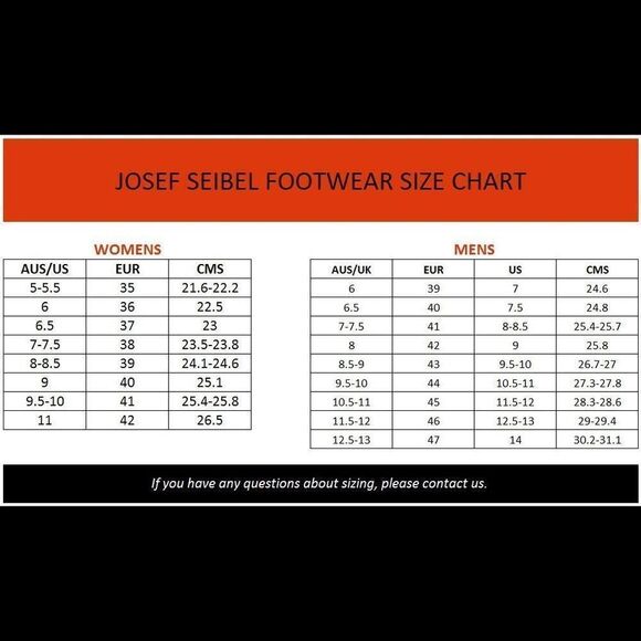 JOSEF SEIBEL LEATHER SLIP ON SHOES SIZE 39 || 8.5 - Picture 13 of 14